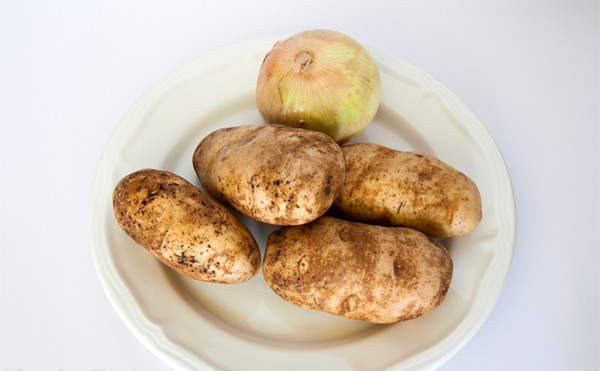 Первая фотография к инструкции по приготовлению рецепта Жареный картофель