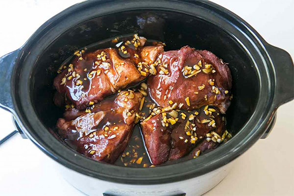 Четвертая фотография к инструкции по приготовлению рецепта Свинина по-китайски в мультиварке