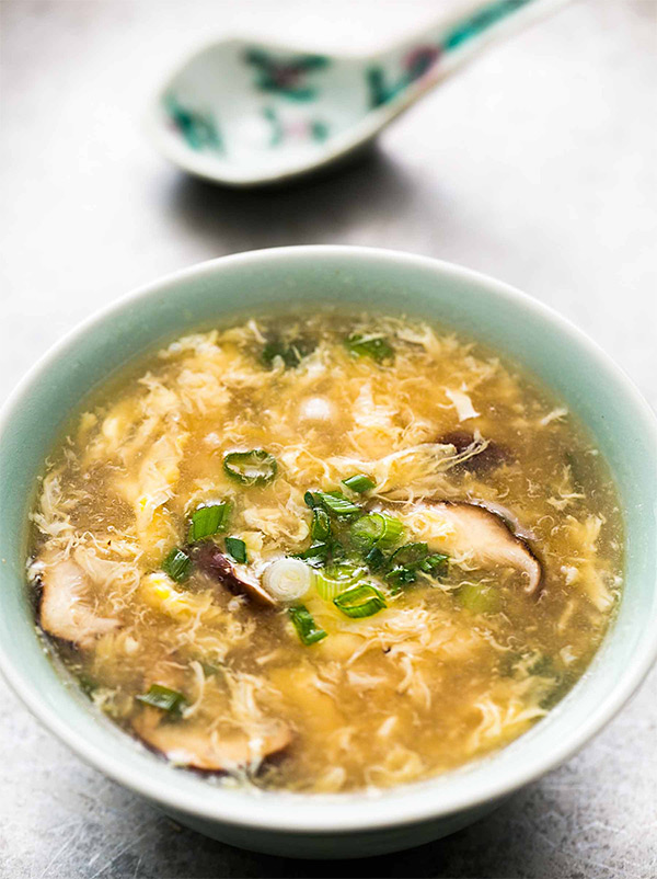 Быстрый китайский суп Даньхуатан