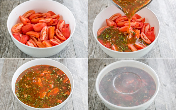 Четвертая фотография к инструкции по приготовлению рецепта Домашние маринованные помидоры