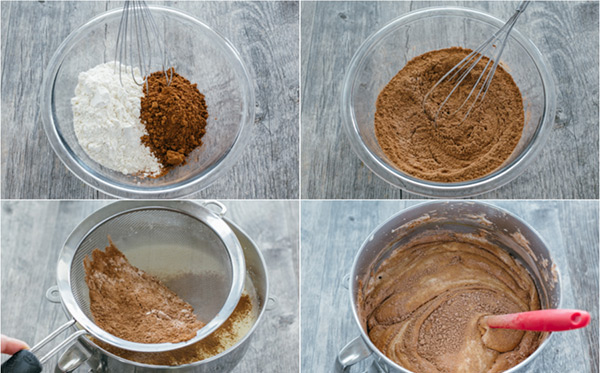 Шестая фотография к инструкции по приготовлению рецепта Шоколадно-вишневый торт