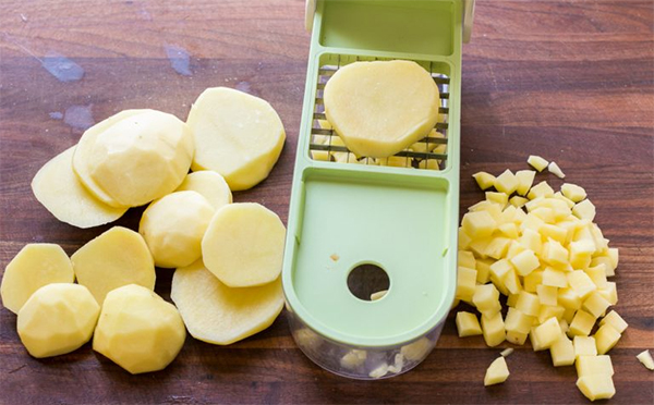 Вторая фотография к инструкции по приготовлению рецепта Запеченный пряный картофель