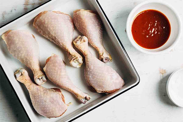 Первая фотография к инструкции по приготовлению рецепта Куриные ножки в соусе барбекю