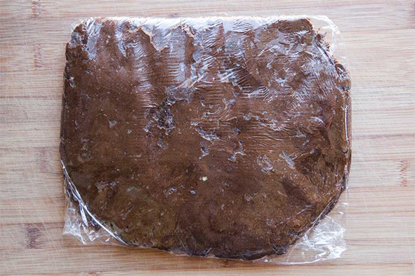 Шестая фотография к инструкции по приготовлению рецепта Шоколадно-имбирное печенье