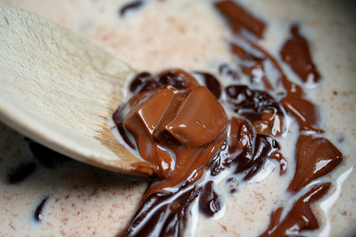 Вторая фотография к инструкции по приготовлению рецепта Горячий шоколад