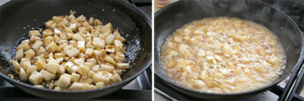 Четвертая фотография к инструкции по приготовлению рецепта Стейк из свинины под грушево-имбирным соусом