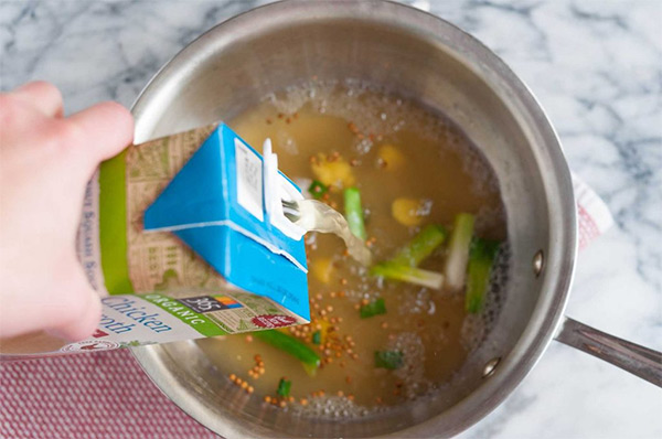 Вторая фотография к инструкции по приготовлению рецепта Вьетнамский суп Фо