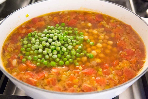 Шестая фотография к инструкции по приготовлению рецепта Весенний суп минестроне