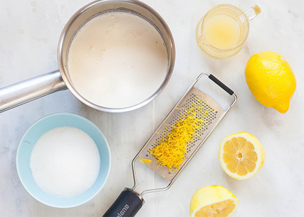 Первая фотография к инструкции по приготовлению рецепта Лимонный пудинг