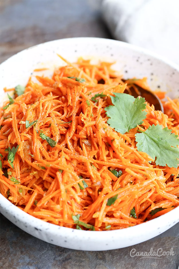 Четвертая фотография к инструкции по приготовлению рецепта Салат морковь по-корейски
