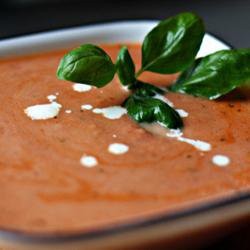 Сливочно-томатный суп