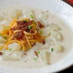 Сливочно-картофельный суп